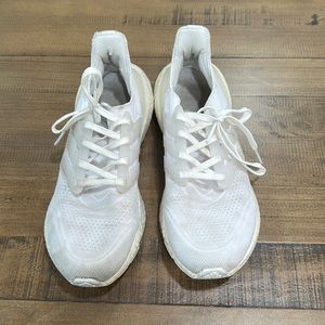 Women’s adidas white ultra boosts - size women’s 7.5